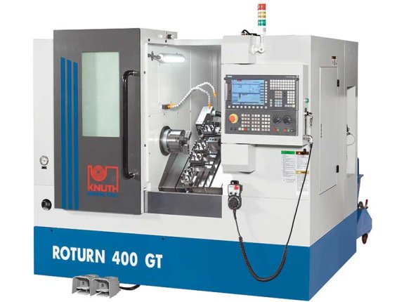 Roturn 400 GT - Kostengünstige Produktionsdrehmaschine mit linearem Werkzeugwechsler, angetriebenem Werkzeug und Siemens-Steuerung